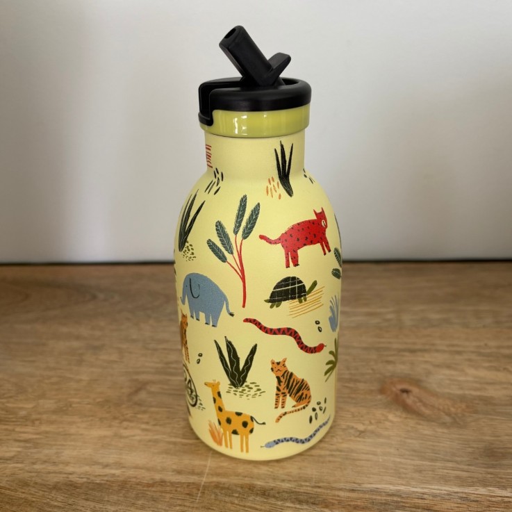 Gourde KIDS 330 ml – Jungle friends | 24 Bottles