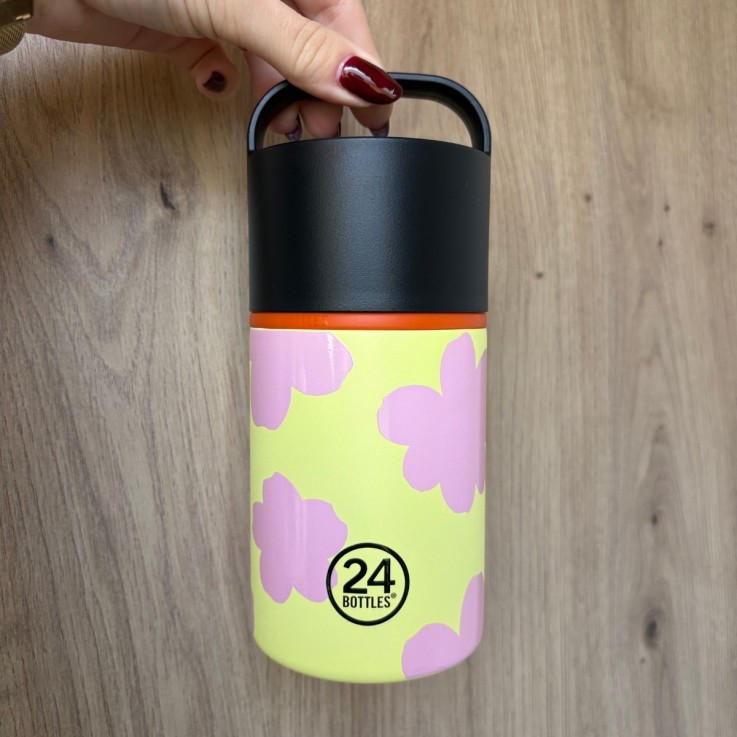 Mug isotherme avec poignée Daydreaming Yellow 480 ml - 24 BOTTLES