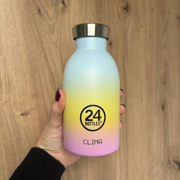 Gourde CLIMA isotherme 330ml - Aurora | 24 Bottles