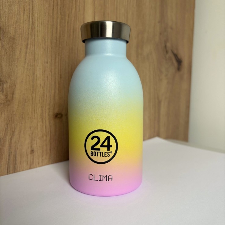 Gourde CLIMA isotherme 330ml - Aurora | 24 Bottles