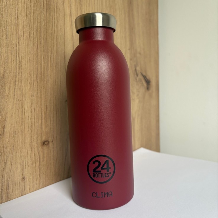 Gourde CLIMA isotherme 500ml - Country Red | 24 Bottles
