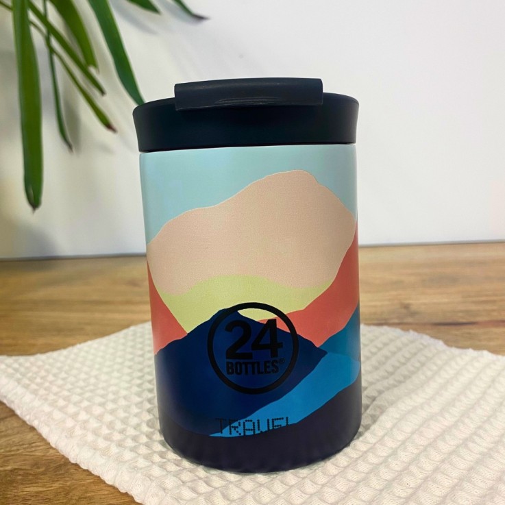 Mug TRAVEL TUMBLER isotherme 350 ml - Mountain | 24 Bottles