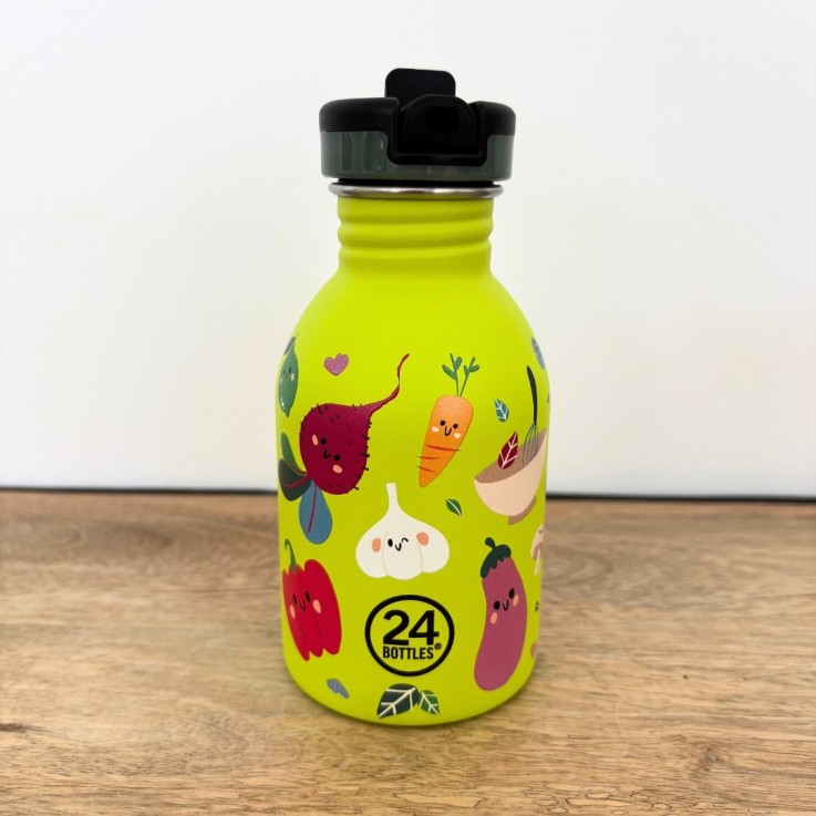 Gourde KIDS 250 ml – Veggie Friends | 24 Bottles