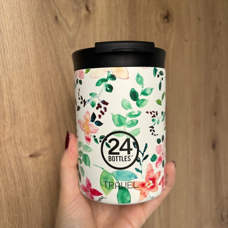 Mug TRAVEL TUMBLER isotherme 350 ml - LITTLE BUDS | 24 Bottles