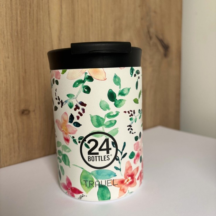 Mug TRAVEL TUMBLER isotherme 350 ml - LITTLE BUDS | 24 Bottles