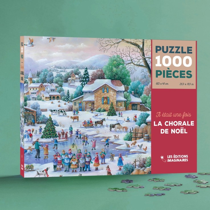 Puzzle 1000 pièces La chorale de Noël