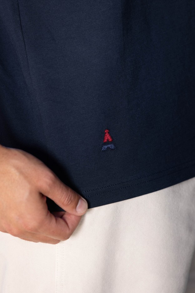 Sweat marine Gustave Coton Bio