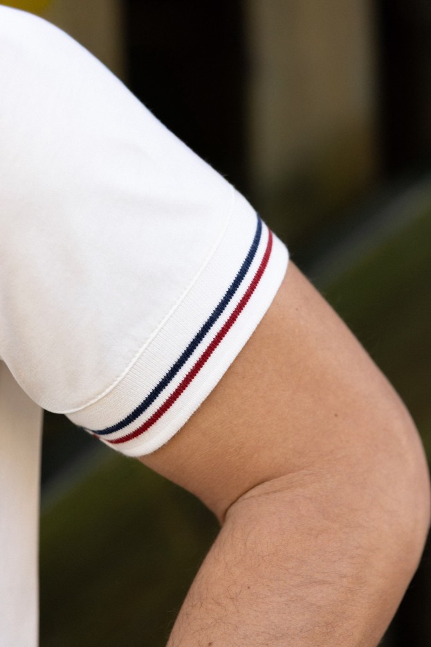 T-shirt Ski Set crème Coton Bio