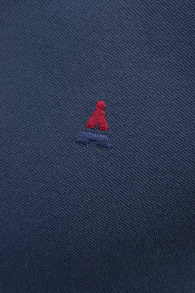 Polo ML marine Maurice Coton Bio