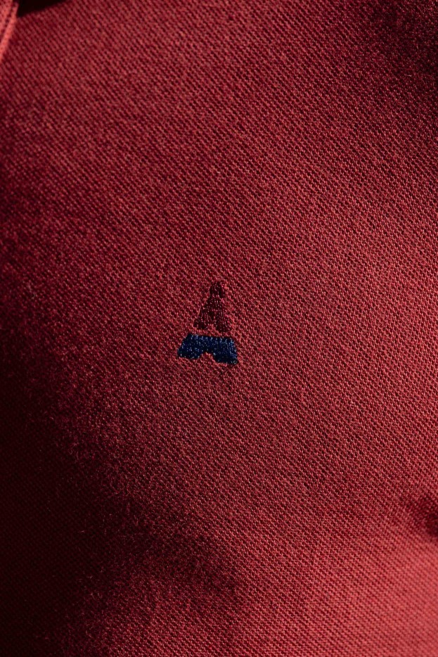 Polo ML bordeaux Maurice Coton Bio