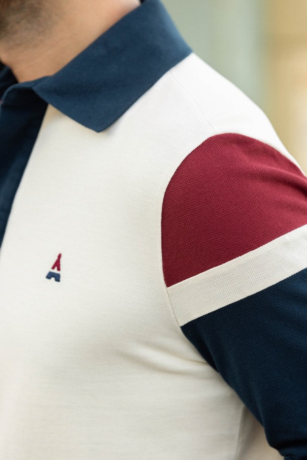 Polo ML beige Maurice Coton Bio