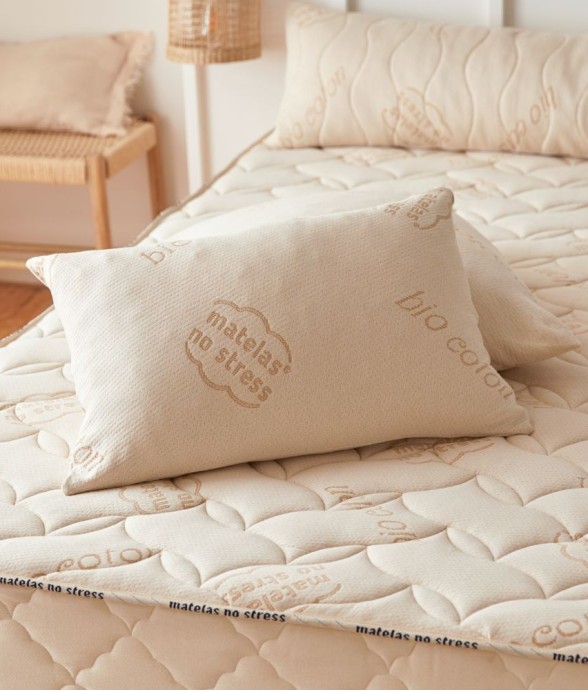 Oreiller flocons Bio souple