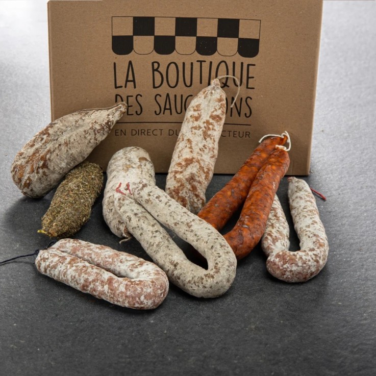 Panier 2kg de saucissons déclassés