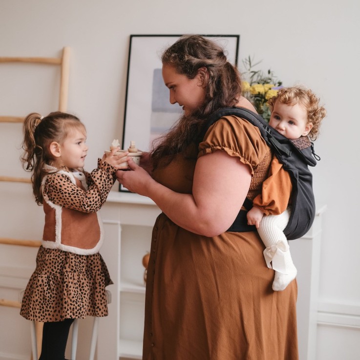 Porte-bébé Néo Coton Bio léopard