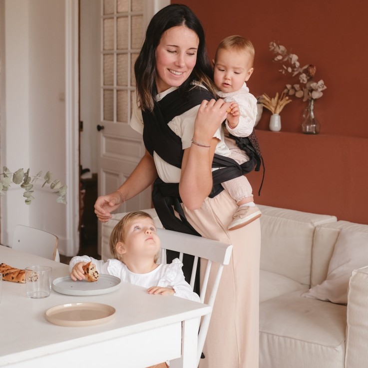 Porte-bébé P'tit Evo Coton Bio léopard