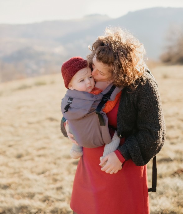 Porte-bébé Néo Coton Bio galet