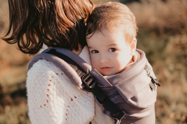 Porte-bébé Néo Coton Bio galet