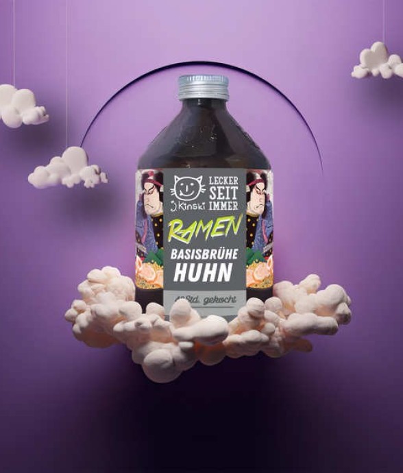 Bouillon de poulet bio -...