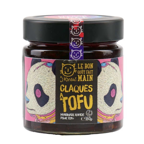 Claques à tofu - Marinade au piment - Pot de 160g