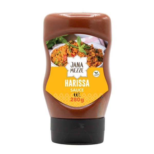 Sauce Harissa Jana - Bouteille squeeze de 280g