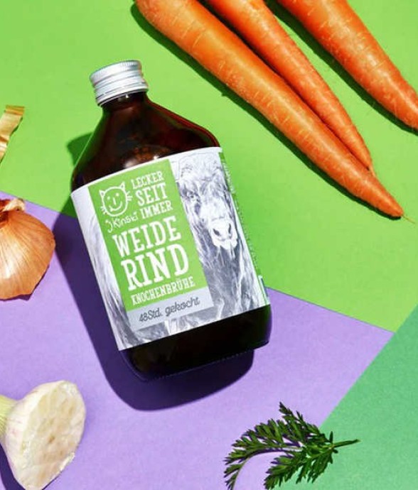 Bouillon d'os de bœuf de...