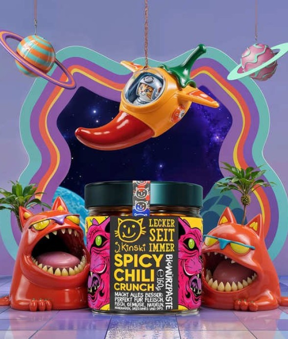 Spicy Chili Crunch - Huile...