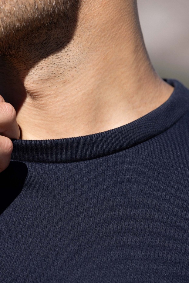 Sweat Ski Set bleu marine Coton Bio