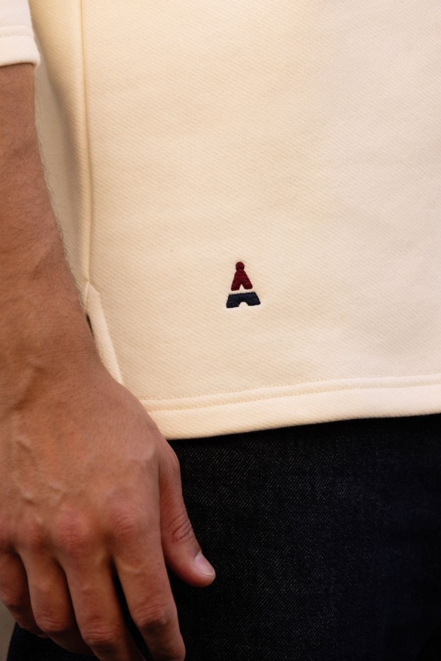 Sweat beige Gustave Coton Bio