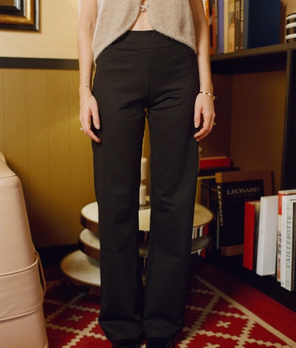 Pantalon Noir Margaux de...