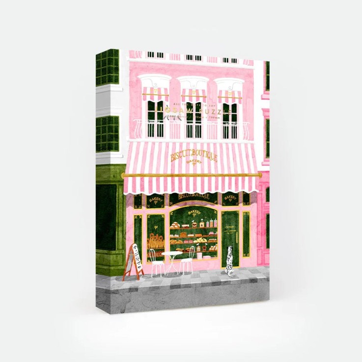 Puzzle 1000 pièces Pink bakery