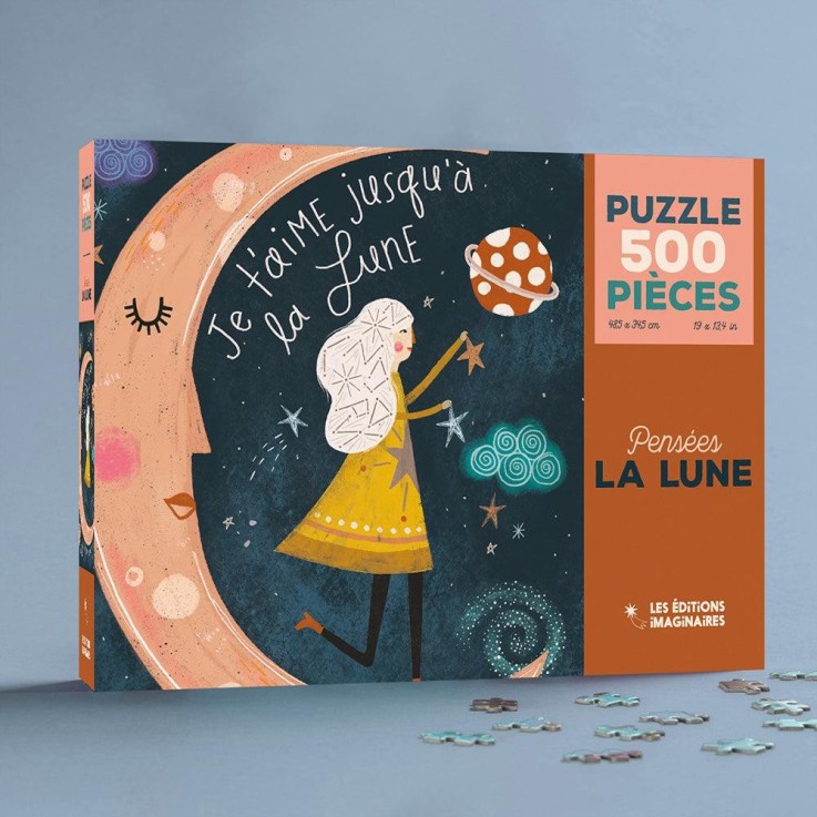 Puzzle 500 pièces La lune