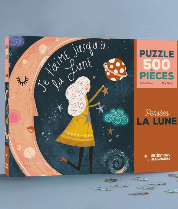 Puzzle 500 pièces La lune