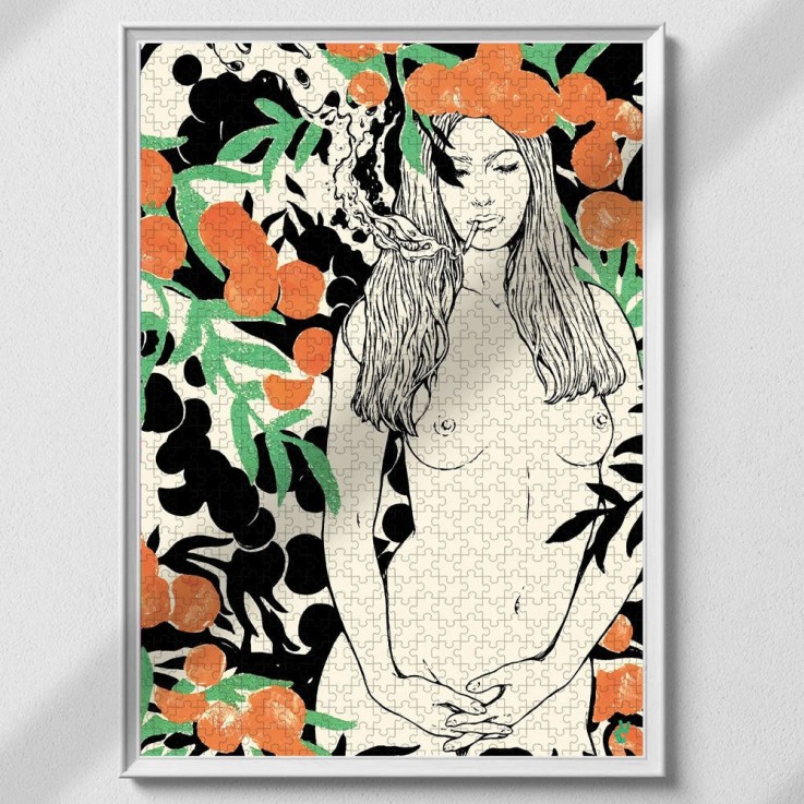 Puzzle 1000 pièces Amoureuse