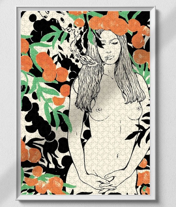 Puzzle 1000 pièces Amoureuse