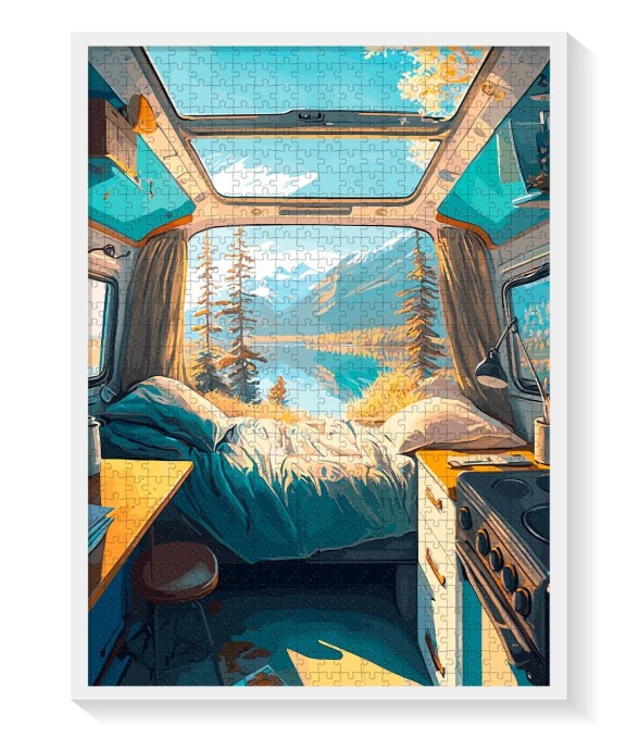 Puzzle 1000 pièces Van life