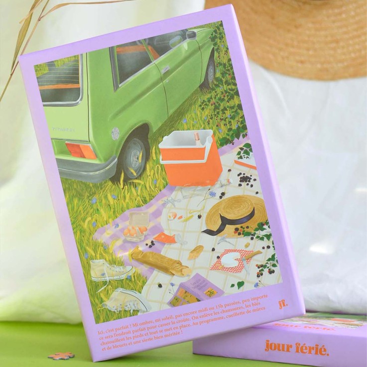 Puzzle 1000 pièces Le casse croute