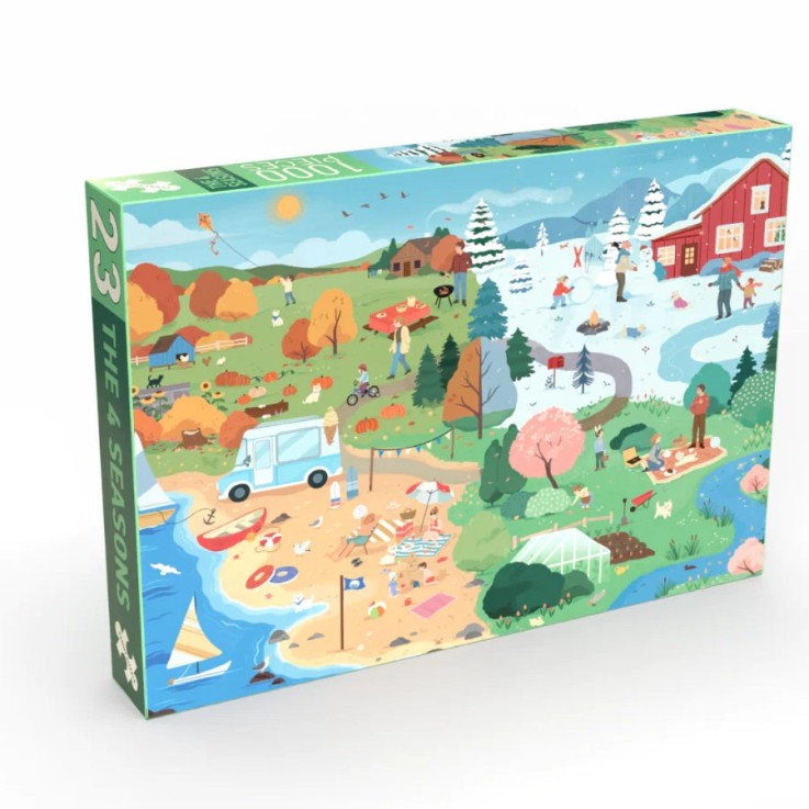 Puzzle 1000 pièces The 4 seasons