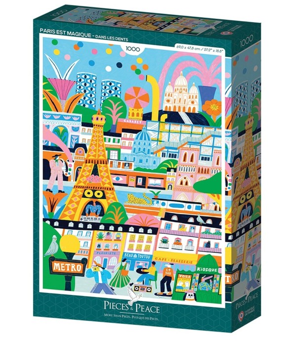 Puzzle 1000 pièces Paris...