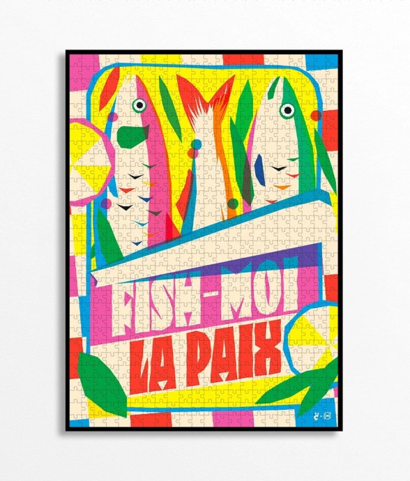 Puzzle 1000 pièces Fish moi...