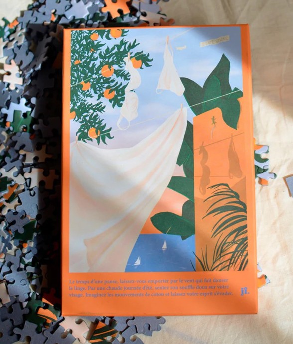 Puzzle 500 pièces La petite...