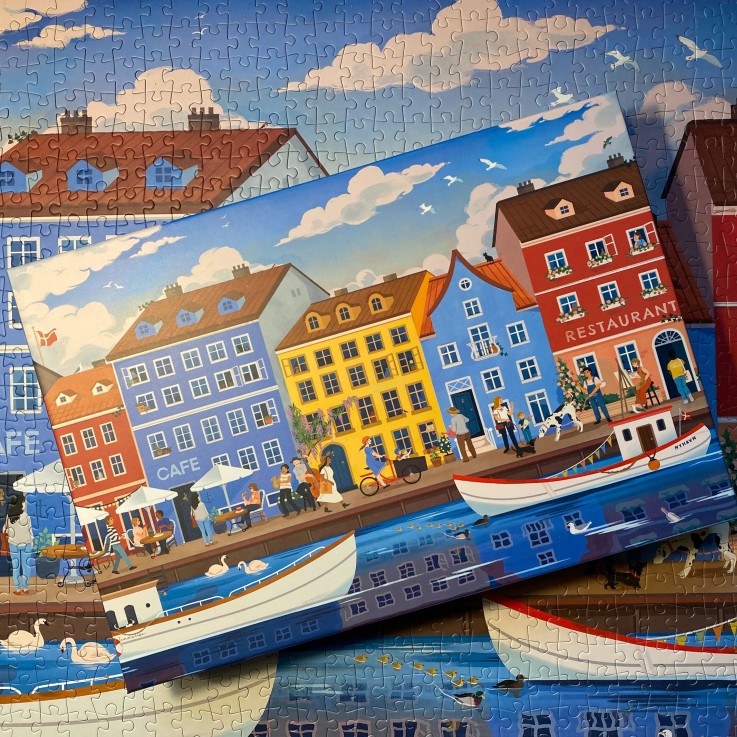 Puzzle 1000 pièces Nyhavn