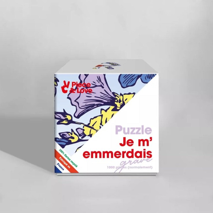 Puzzle 1000 pièces Je m'emmerdais grave Edition limitée