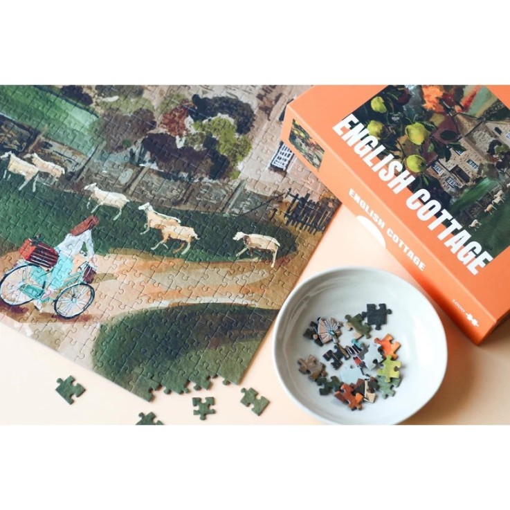 Puzzle 1000 pièces English cottage