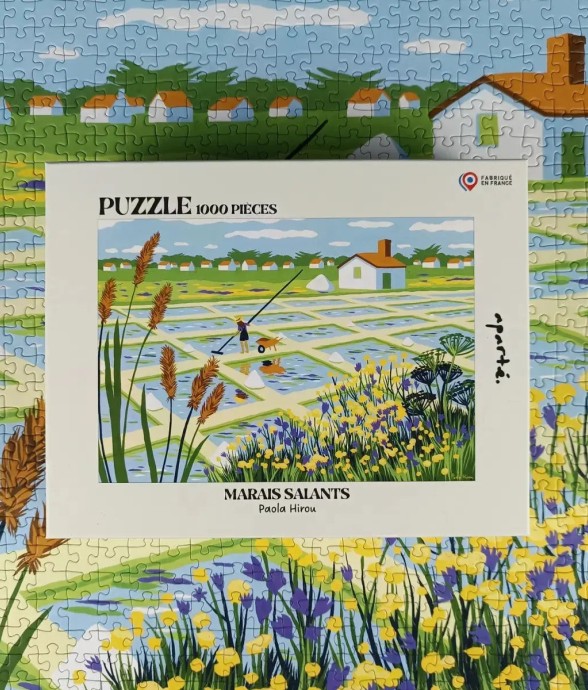 Puzzle 1000 pièces Marais...