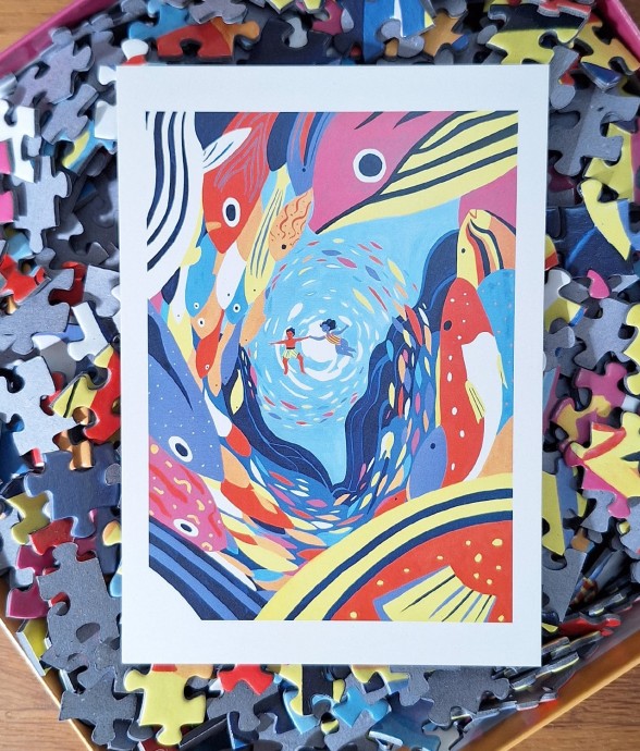 Puzzle 1000 pièces Ballet...