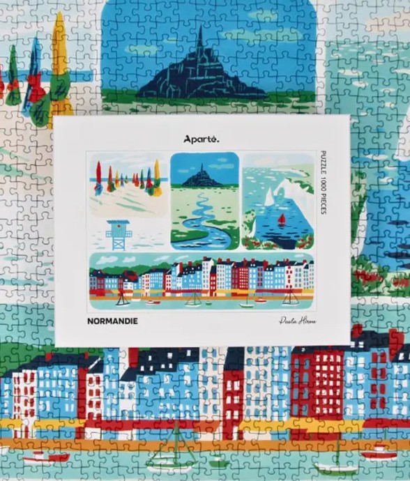 Puzzle 1000 pièces Normandie