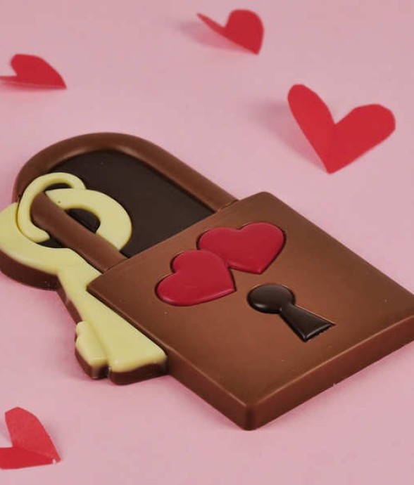 Cadenas d'amour en chocolat...