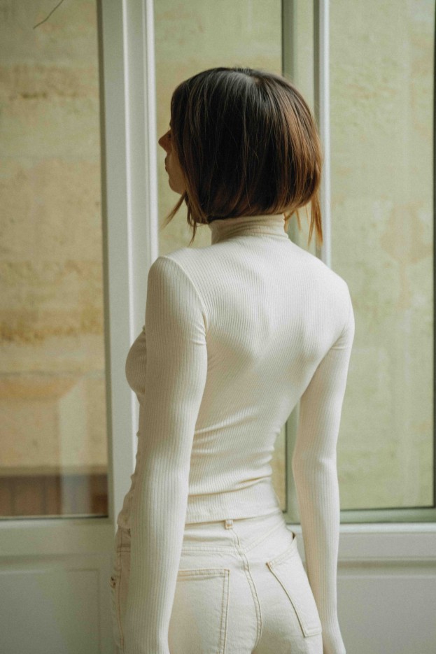 Top Léna Crème Tencel