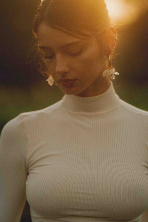 Top Léna Crème Tencel