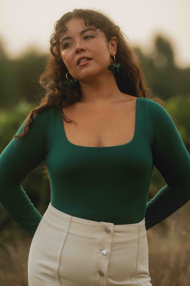 Body Flora Vert sapin Tencel